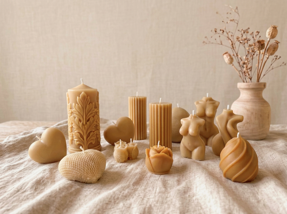 Bougies moulées